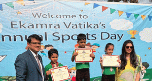 Ekamra Vatika Hosts Annual Sports Day