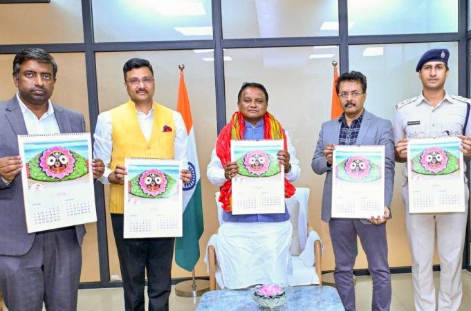 ଶ୍ରୀମନ୍ଦିର ନୂତନ କ୍ୟାଲେଣ୍ଡର ଲୋକାର୍ପିତ