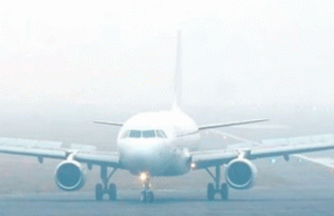 Misty Morning Slows Flights