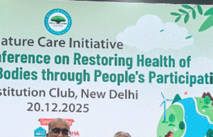 Sahoo Wins Nature Care Award