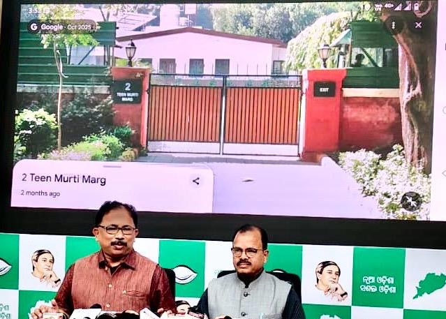 ଦିଲ୍ଲୀ ବଙ୍ଗଳାକୁ ନେଇ ପ୍ରଶ୍ନ କଲା ବିଜେଡି