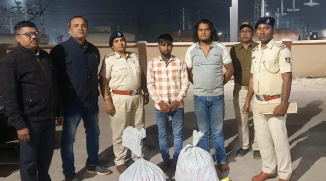 ରେଳବାଇ ପୁଲିସ୍ ଜବତ କଲାଣି ୩୩୫୨ କିଲୋ ଗଞ୍ଜେଇ