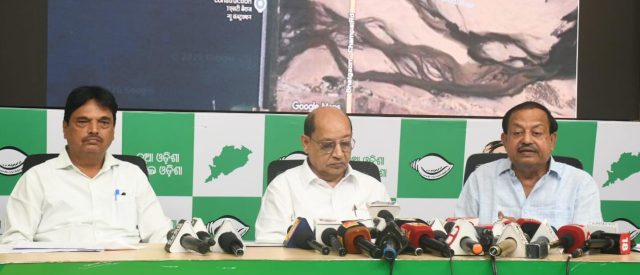 ମହାନଦୀ ପ୍ରସଙ୍ଗରେ ଘେରିଲା ବିଜେଡି