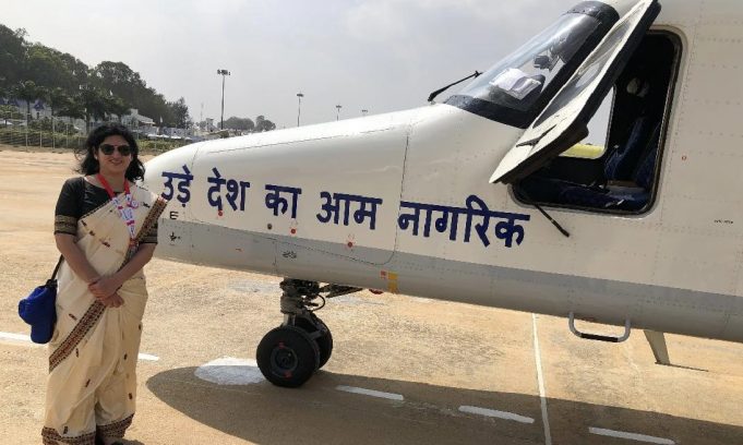 Usha On UDAN; Soaring High