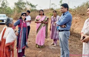 ଆଠଗଡ଼ରେ ଶିଳ୍ପ ପାର୍କ ସ୍ଥଳ ପରିଦର୍ଶନ