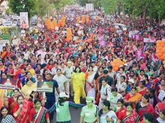 Sarangi Leads Women Empowerment March