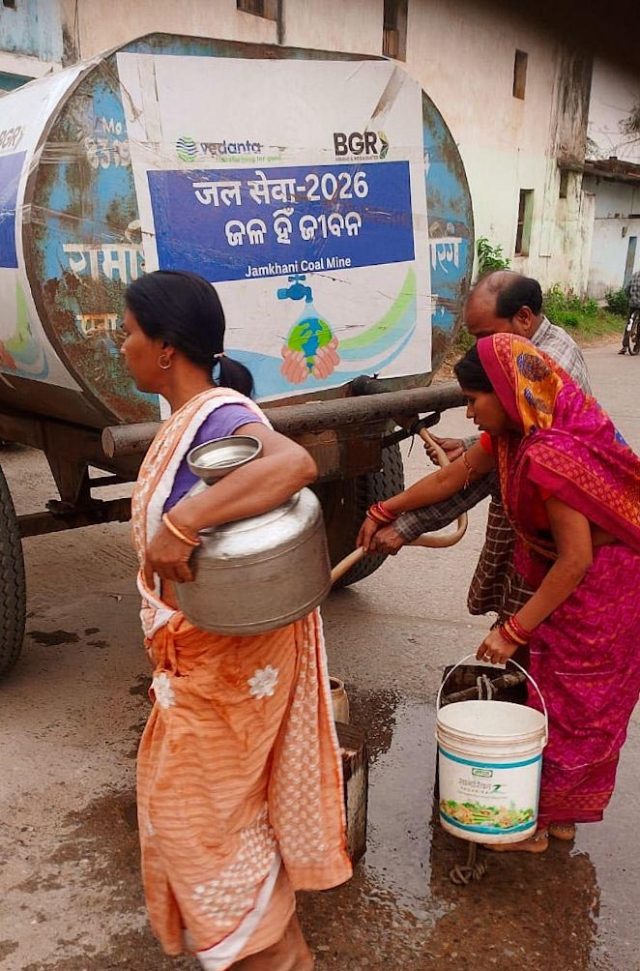 ଗ୍ରୀଷ୍ମରେ ଜଳ ଯୋଗାଣ ସମ୍ପ୍ରସାରିତ କରିଛି ବେଦାନ୍ତ