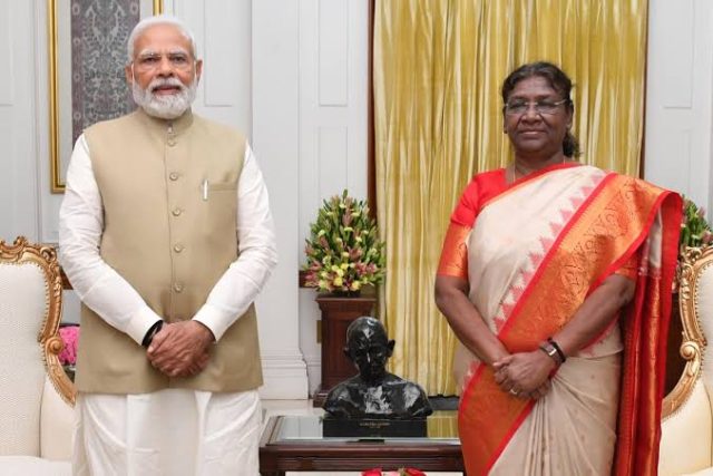 Prez, PM Odisha Visit