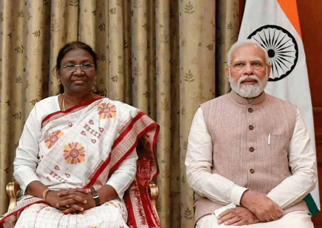 Prez, PM On Odisha Visit