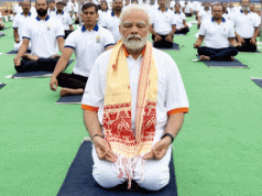 PM Leads Yoga Day