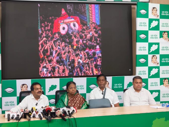 BJD Slams Rath Jatra Mess