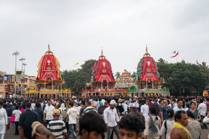 Chariots Reach Shree Gundicha