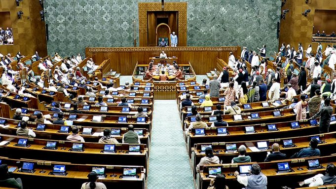 Pandemonium In Lok Sabha