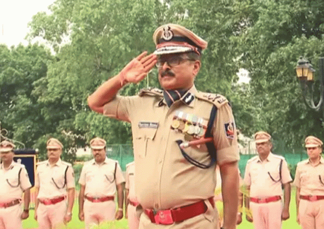Mishra Takes DGP Charge