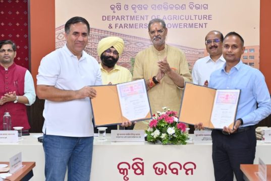 କୃଷି ଓ କୃଷକ ସଶକ୍ତିକରଣ ବିଭାଗ ଦ୍ୱାରା ୬ ଏମଓୟୁ ସ୍ୱାକ୍ଷରିତ