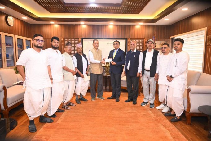Satsang Nepal Contributes NPR 50 Lakhs To PM Relief Fund