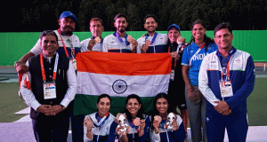 Singh Deo Leads Indian Contingent;7-Medal Flying Start At Asiad