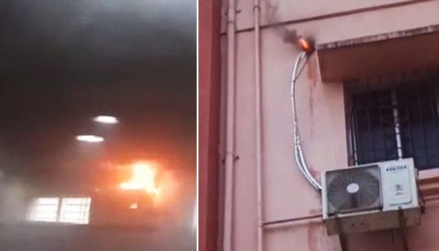 ଏମକେସିଜିରେ ସ୍ତ୍ରୀ ଓ ପ୍ରସୂତି ବିଭାଗରେ ନିଆଁ