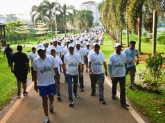 Er.Purohit Leads Walkathon